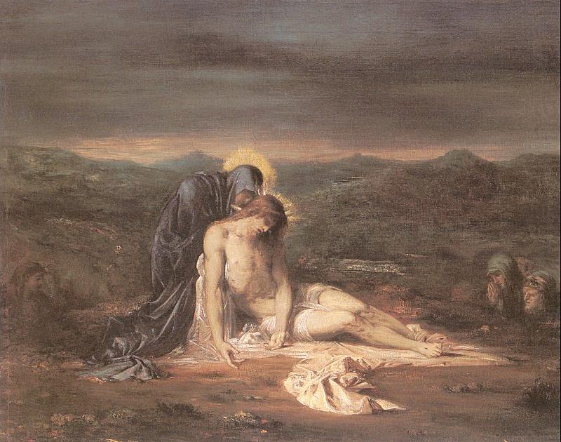 Pieta, Gustave Moreau